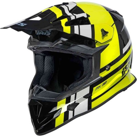 casco IXS MX 361 GIALLO FLUO