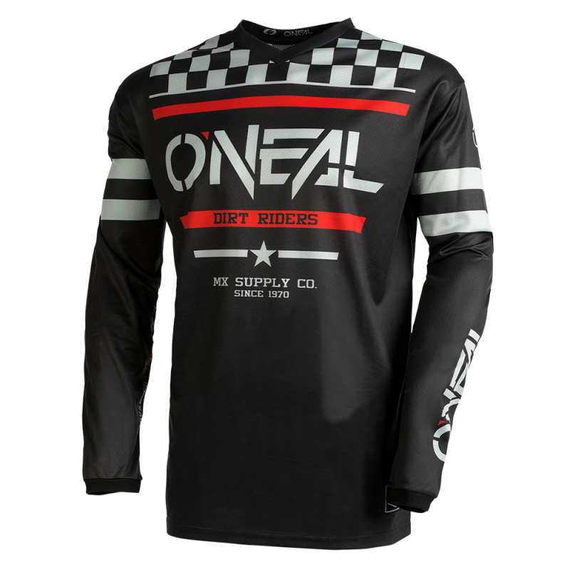 MAGLIA O'NEAL ELEMENT YOUTH JERSEY SQUADRON BLACK/GRAY junior