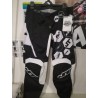 pantaloni cross JT black white 36