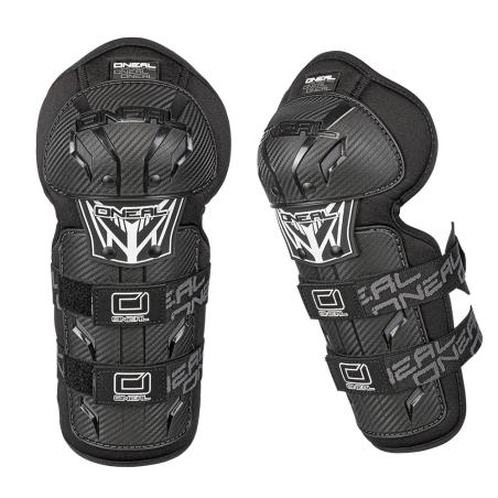 ginocchiere O'NEAL PRO III CARBON LOOK KNEE GUARD BLACK