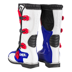 Stivali O'NEAL RIDER PRO BOOT BLU BIANCO ROSSO